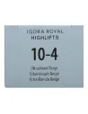 Schwarzkopf Igora Royal Highlifts 10-4 - Rubio Platino Beige 60 ml